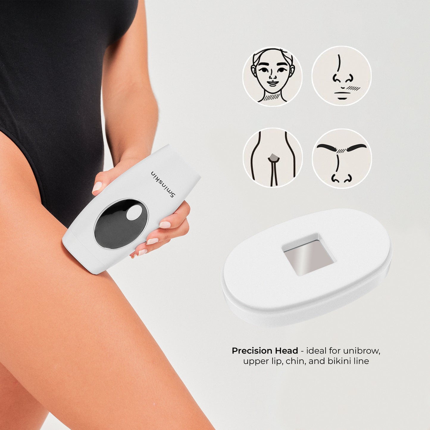 5MINSKIN AT-HOME LASER HAIR REMOVAL HANDSET - 50% OFF INTERNATIONAL WOMEN'S DAY SALE + 4 FREE GIFTS (WORTH $150)