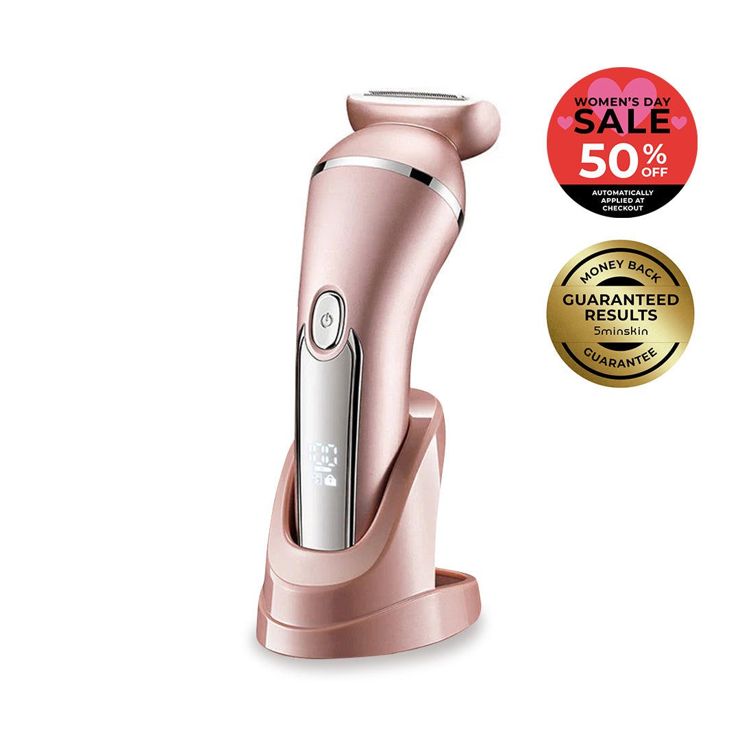 5MINSKIN ELECTRIC SHAVER FOR WOMEN - 50% OFF INTERNATIONAL WOMEN'S DAY SALE