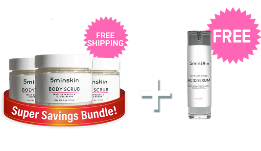 3x Body scrub + 1x Hyaluronic Acid  - Upsell 3