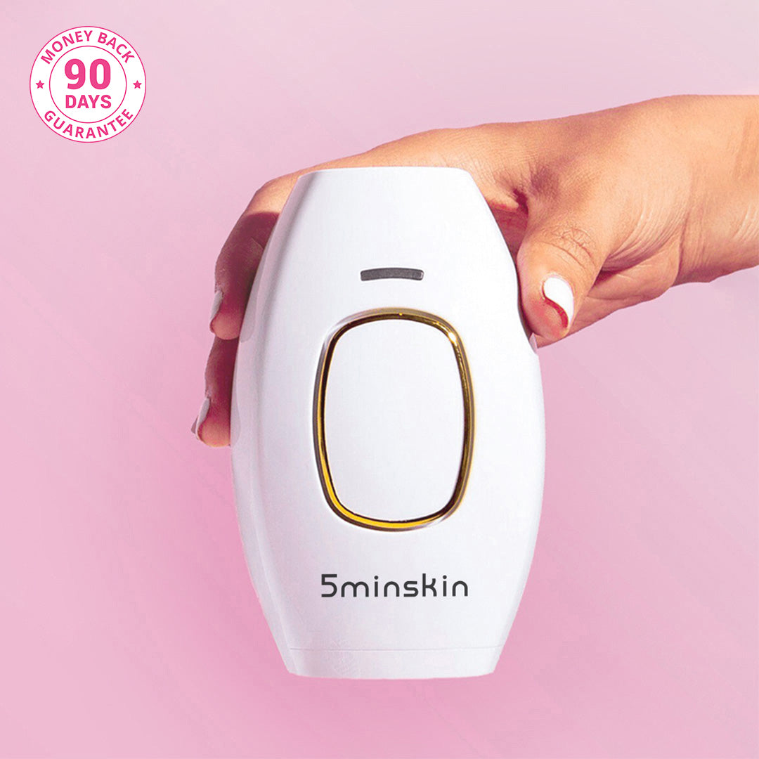 PAIN-FREE AT-HOME LASER HAIR REMOVAL HANDSET